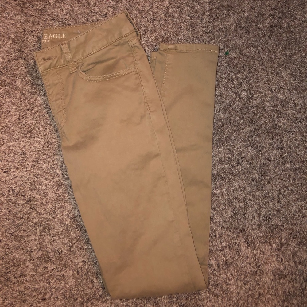 Kaki jeans